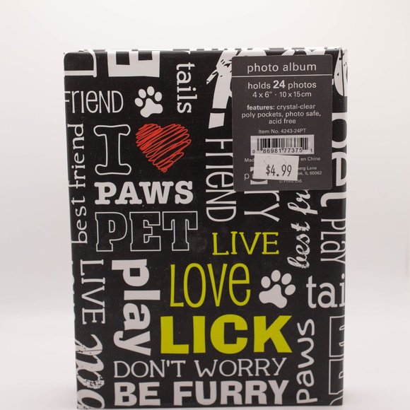 Prinz 4x6 Pet Mini Photo Album (1up, hold 24 photos) - Picture 2 of 2